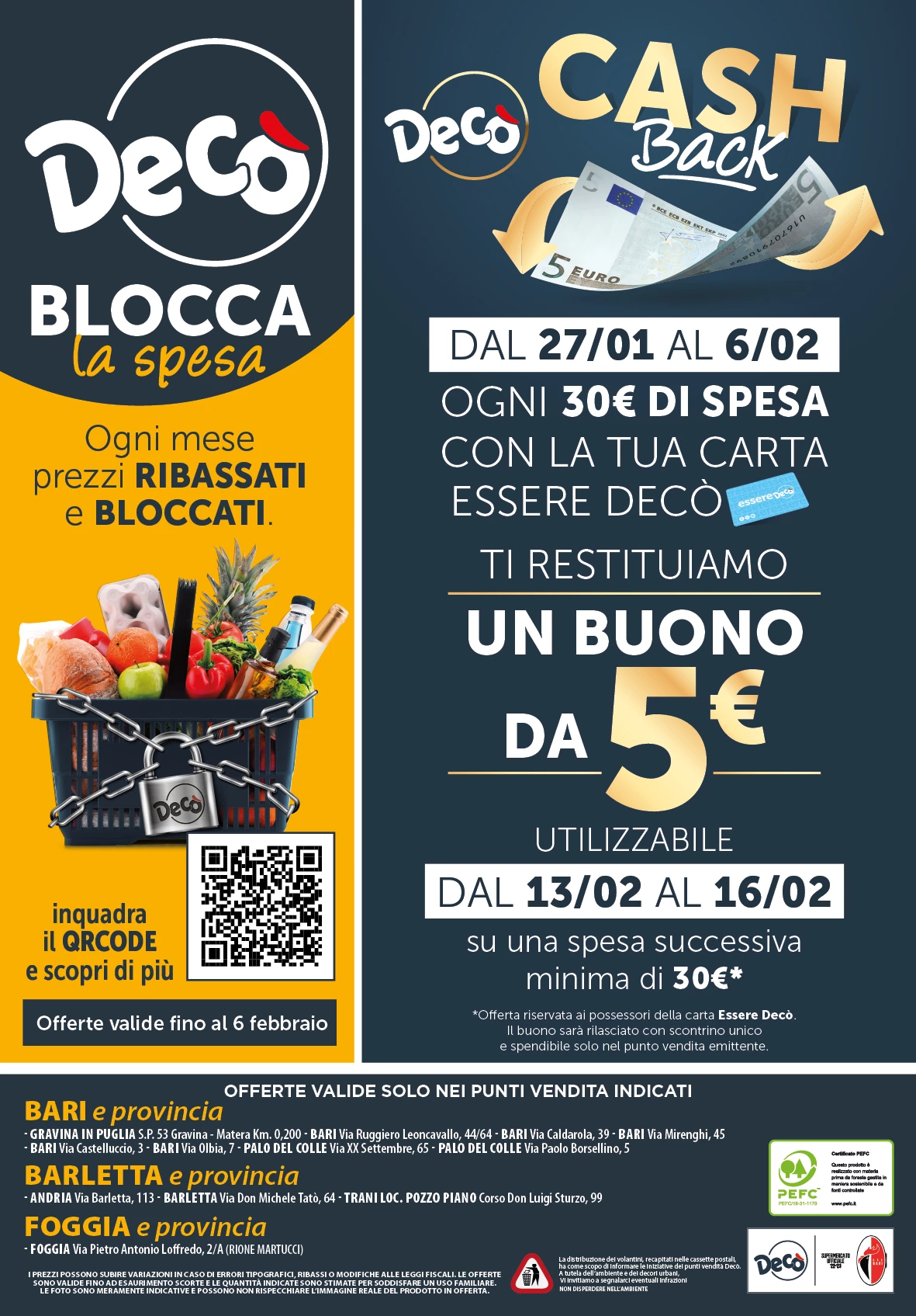 Deco Supermercati - Sottocosto dal 26 Gennaio al 5 Febbraio e Tante Altre  Offerte Valide fino al 6 Febbraio 2023